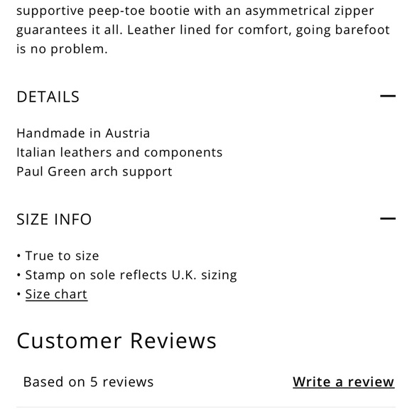 Paul Green Womens Cayanne Leather Peep Toe Sandal Booties Size 6.5 UK 4 - Picture 13 of 13